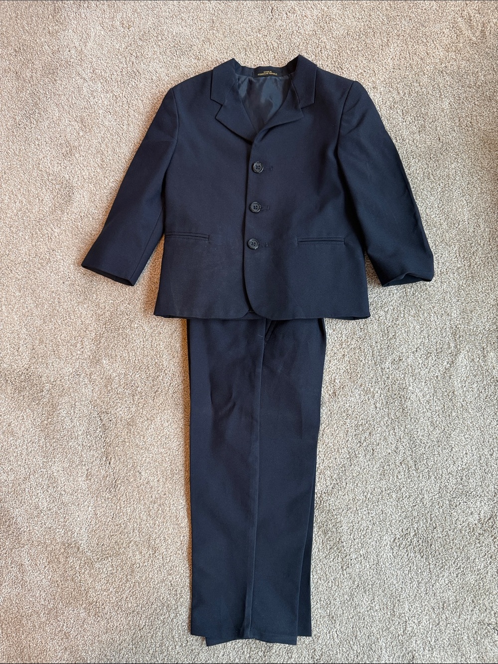 Children's Navy 2-Piece Set - Size 4T